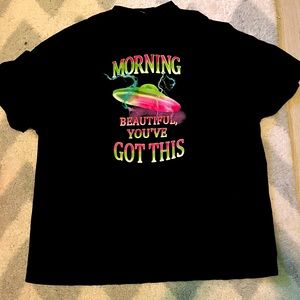 Shein oversized graphic tee